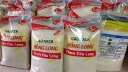 Độc đáo đặc sản gạo sạch Hồng Long