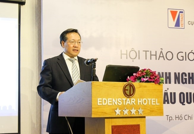 Ông Hồ Tỏa Cẩm – Tham tán thương mại Đại sứ quán Trung Quốc tại Việt Nam
