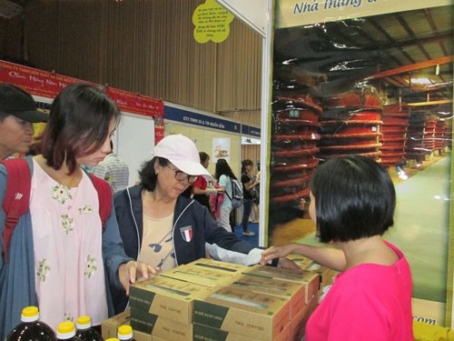 Một số sản phẩm chế biến từ gạo hữu cơ chuẩn bị xuất khẩu đi Nhật