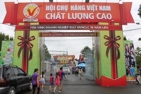 hội chợ hàng Việt Nam chất lượng cao