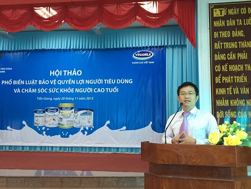 Bà Mai Thanh Việt – Giám Đốc Marketing ngành hàng sữa bột, Vinamilk