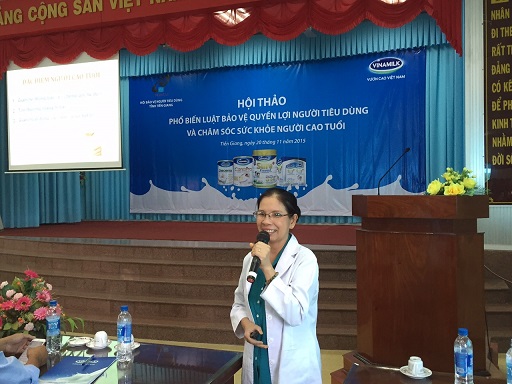 Bác sĩ Chuyên khoa I Nguyễn Thị Ánh Vân, Trung tâm dinh dưỡng TPHCM